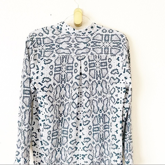 Equipment Essential Python Print Silk Shirt size small - Picture 15 of 16